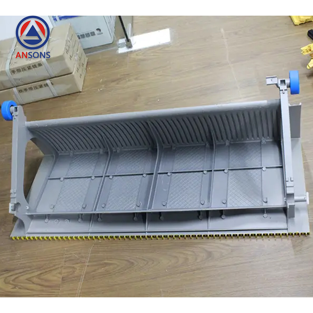 Thyssen Escalator Step Aluminium Alloy Ansons Escalator Spare Parts