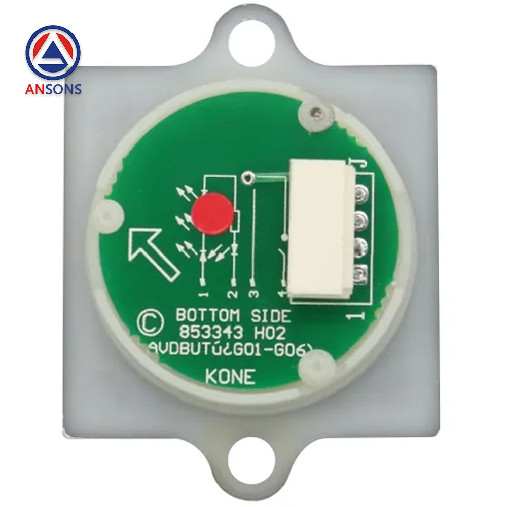 KONE Elevator Square Push Button 853343H02 853343H04 Ansons Lift Spare Parts