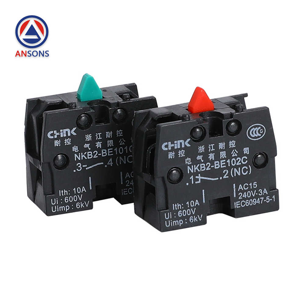 Elevator Button Switch Silver Point Contact ZB2-BE101C NKB2-BE101C NO 