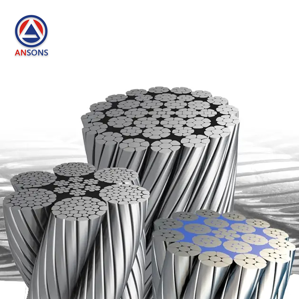 WUXI UNIVERSAL Elevator Wire Rope Steel 6mm 8mm 10mm 11mm 12mm 13mm 16mm  Ansons Lift Spare Parts