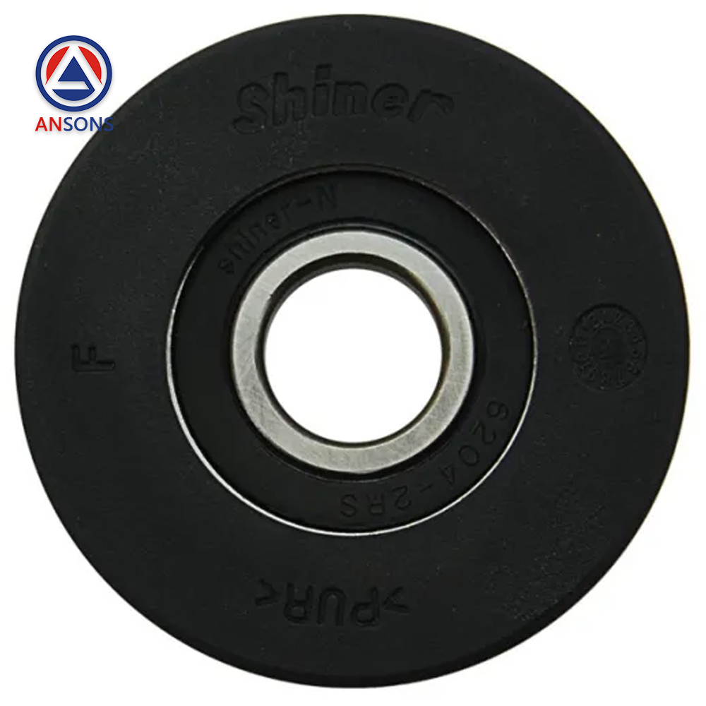Fujitec Escalator Step Roller 75*23.5*6204 MM Ansons Escalator Spare Parts