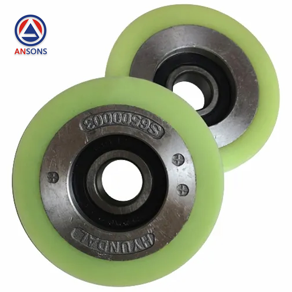 Hyundai Escalator Step Roller 76*21*6203 MM Ansons Escalator Spare Parts