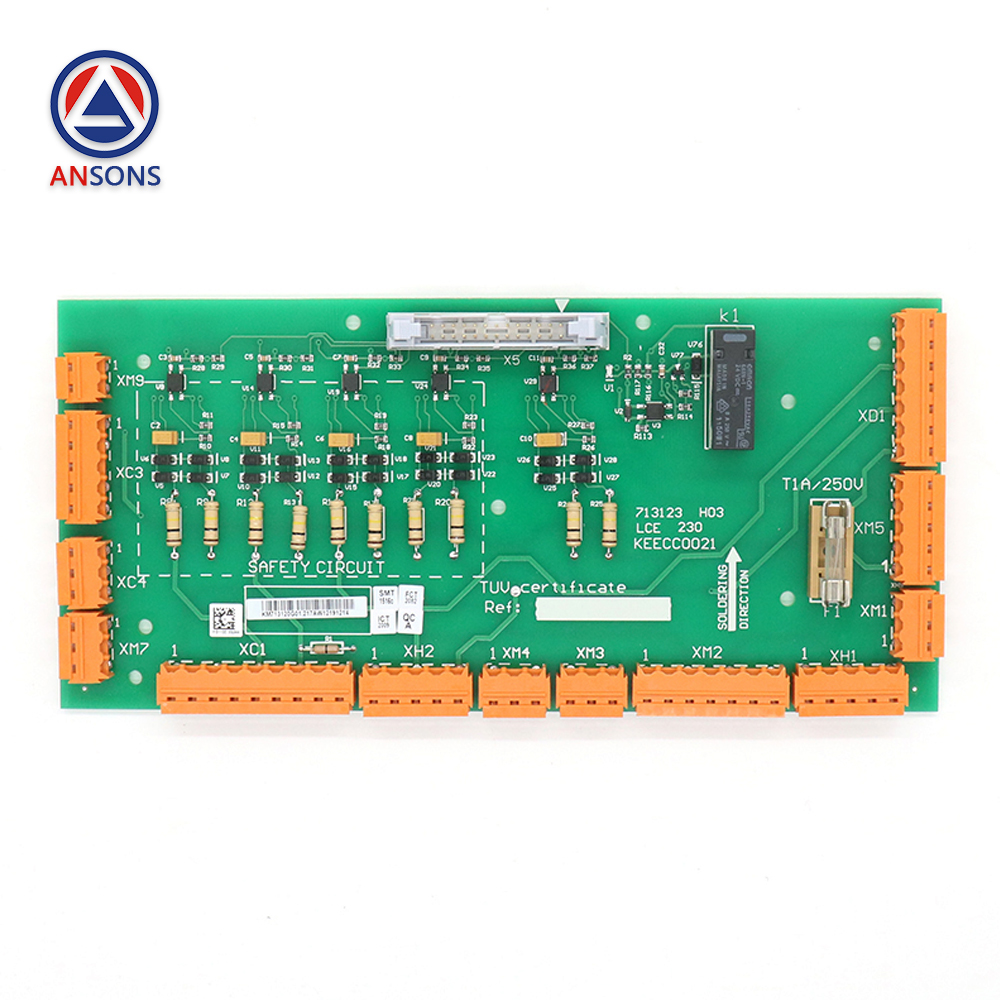 KONE Elevator Safety Circuit PCB Board KM713120G01 KM713120G02 LCE230 