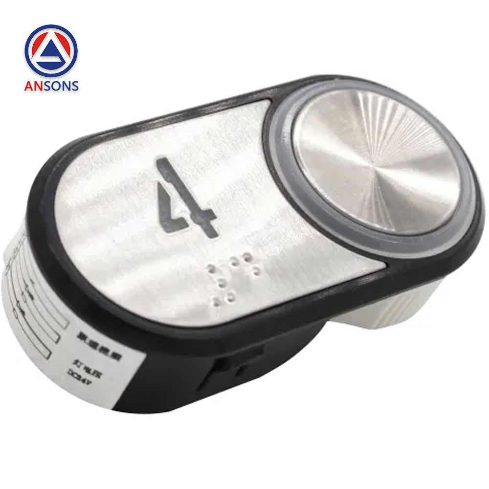 STEP Elevator Push Button KA115 KA115-2LED-081209 Red Light Ansons Lift Spare Parts