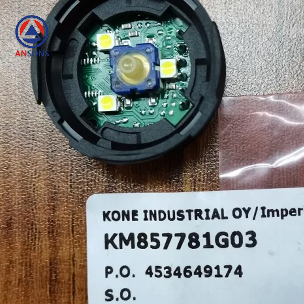 KONE Elevator Push Button KM857781G01 KM857781G03 Ansons Lift Spare Parts