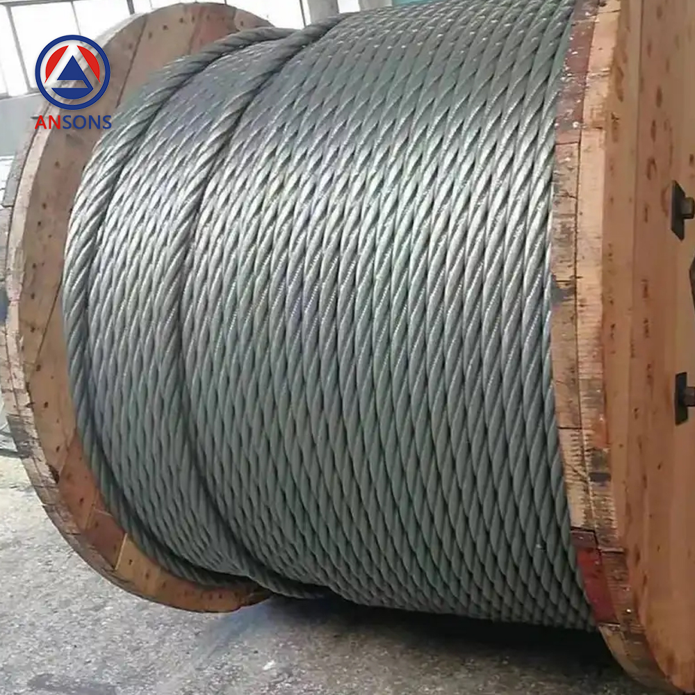 WUXI UNIVERSAL Elevator Wire Rope Steel 6mm 8mm 10mm 11mm 12mm 13mm 16mm  Ansons Lift Spare Parts
