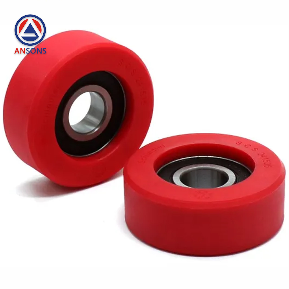 Ansons For Thyssen CANNY OTIS Escalator Step Roller 70*25*6204 75*25*6204 76*25*6204 80*25*6204 MM Ansons Escalator Spare Parts