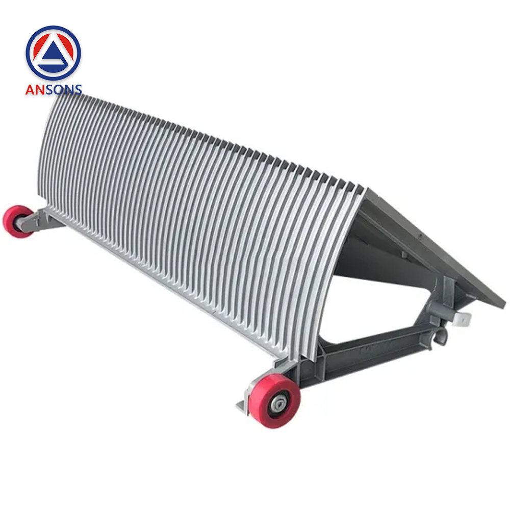 Customized Ansons Escalator Step Steel Stainless Ansons Escalator Spare Parts