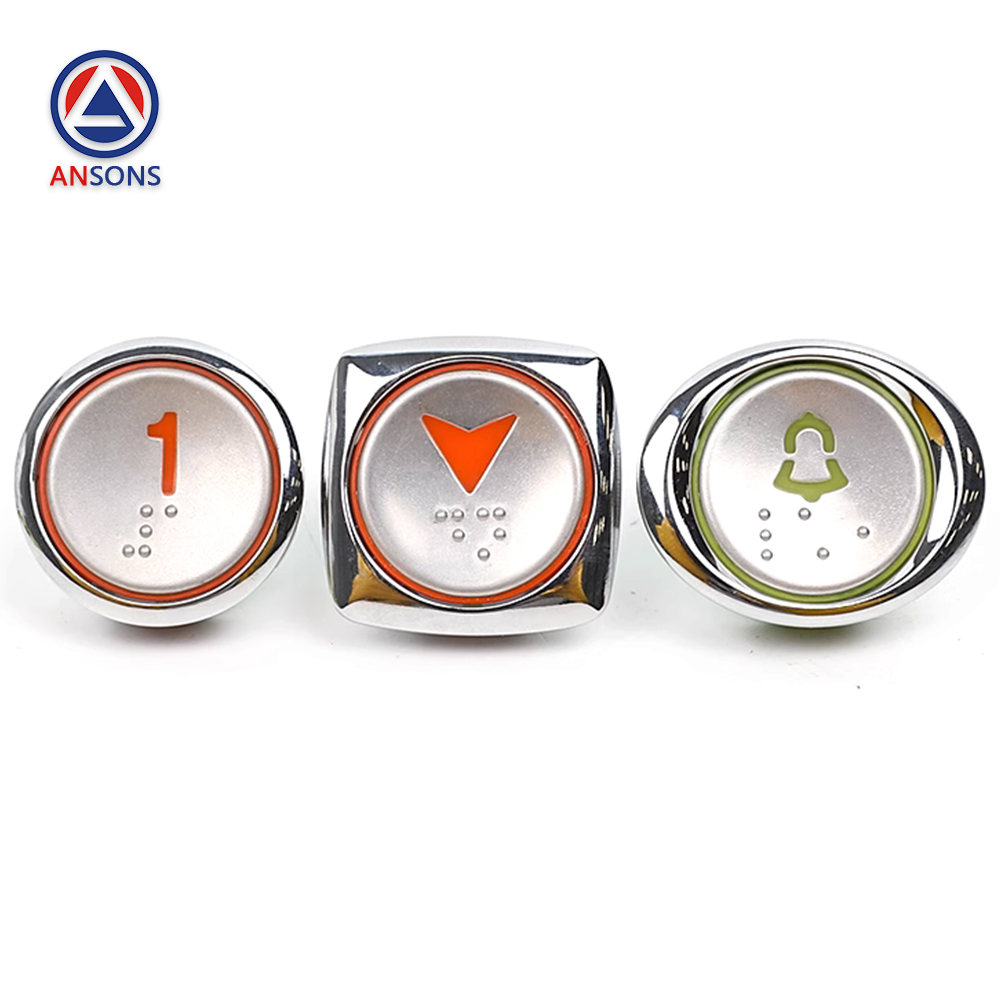 Hyundai Elevator Push Button A4J47442 A4N47443 KAS340 KA304T KA304 Ansons Lift Spare Parts