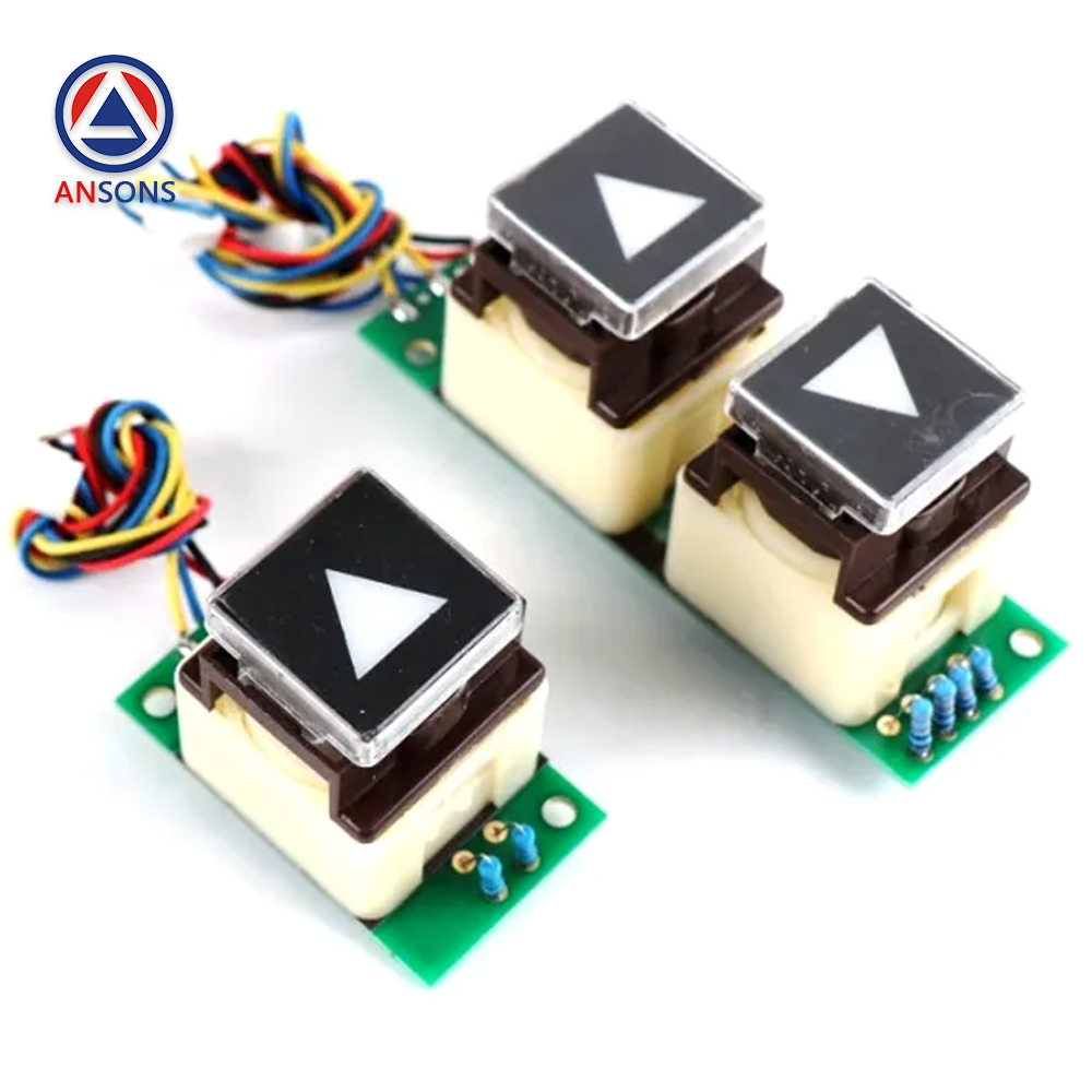 Mitsubishi Elevator Push Button MTB-2P J-M5498-02 MTB-1P J-M54 For SPVF Hall Door Ansons Lift Spare Parts