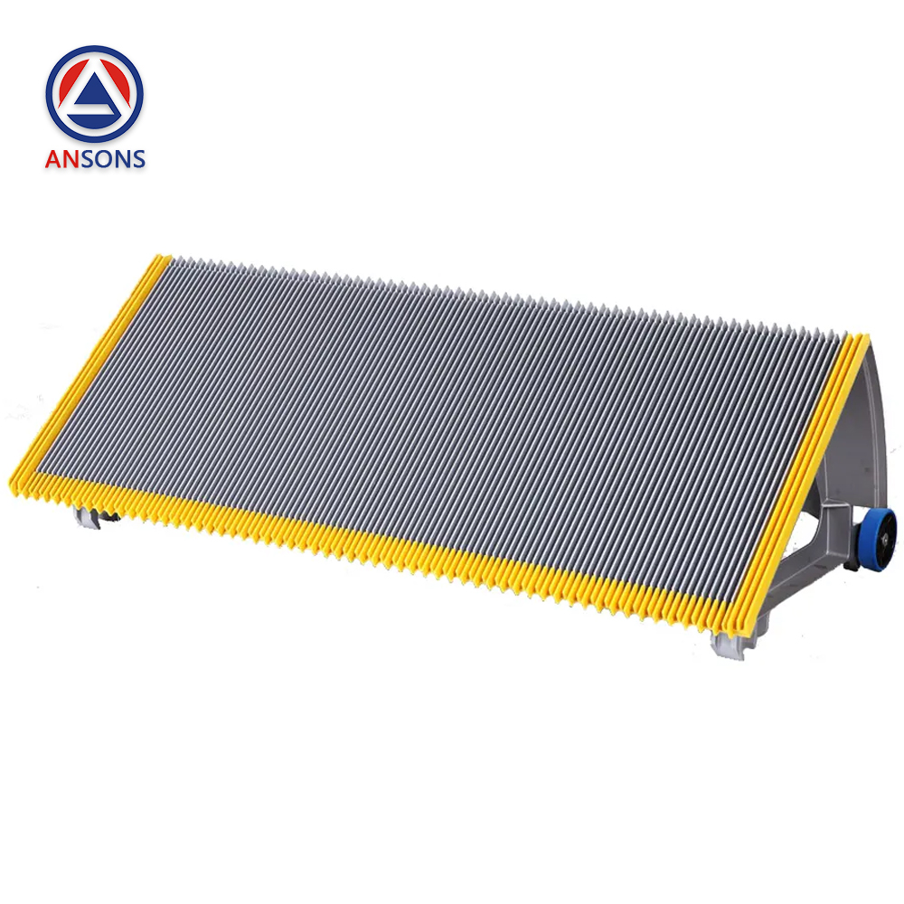 Thyssen Escalator Step Aluminium Alloy Ansons Escalator Spare Parts