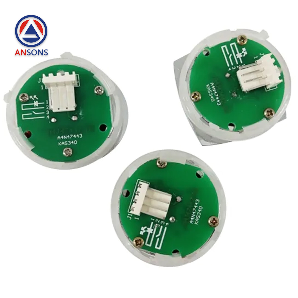 Hyundai Elevator Push Button A4J47442 A4N47443 KAS340 KA304T KA304 Ansons Lift Spare Parts