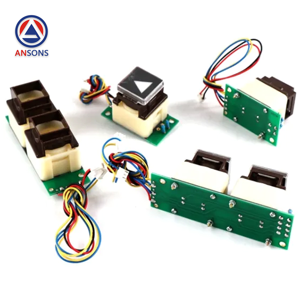 Mitsubishi Elevator Push Button MTB-2P J-M5498-02 MTB-1P J-M54 For SPVF Hall Door Ansons Lift Spare Parts