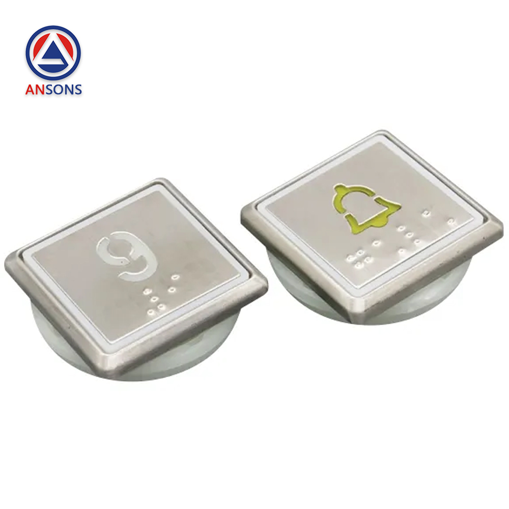 KONE Elevator Square Push Button KM863223H03 863223H03 Ansons Lift Spare Parts