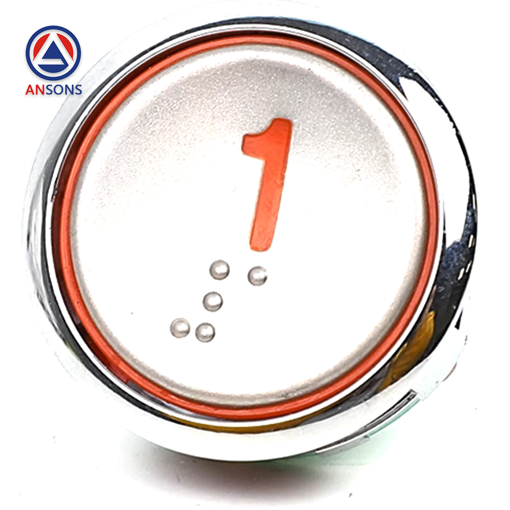 Hyundai Elevator Push Button A4J47442 A4N47443 KAS340 KA304T KA304 Ansons Lift Spare Parts