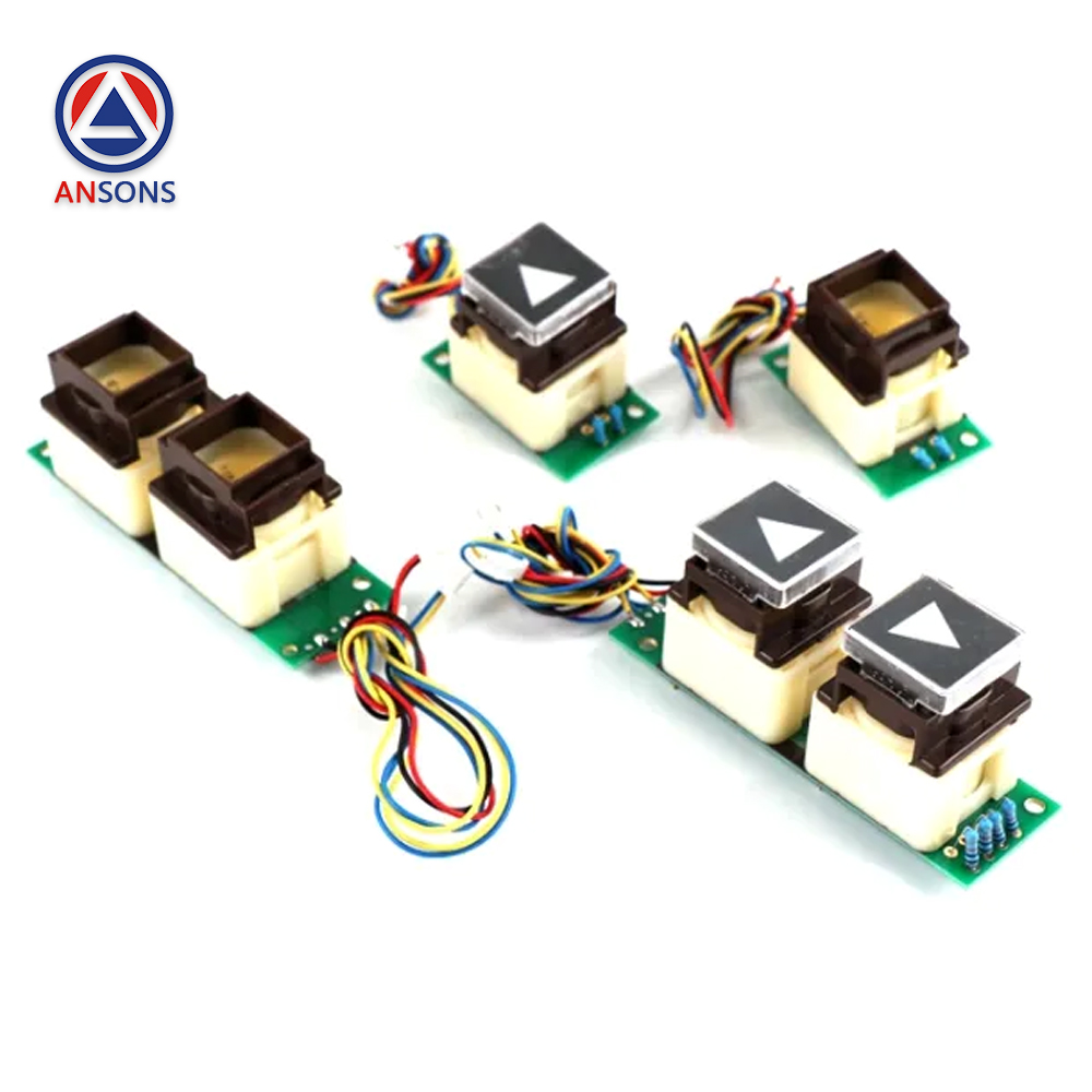 Mitsubishi Elevator Push Button MTB-2P J-M5498-02 MTB-1P J-M54 For SPVF Hall Door Ansons Lift Spare Parts