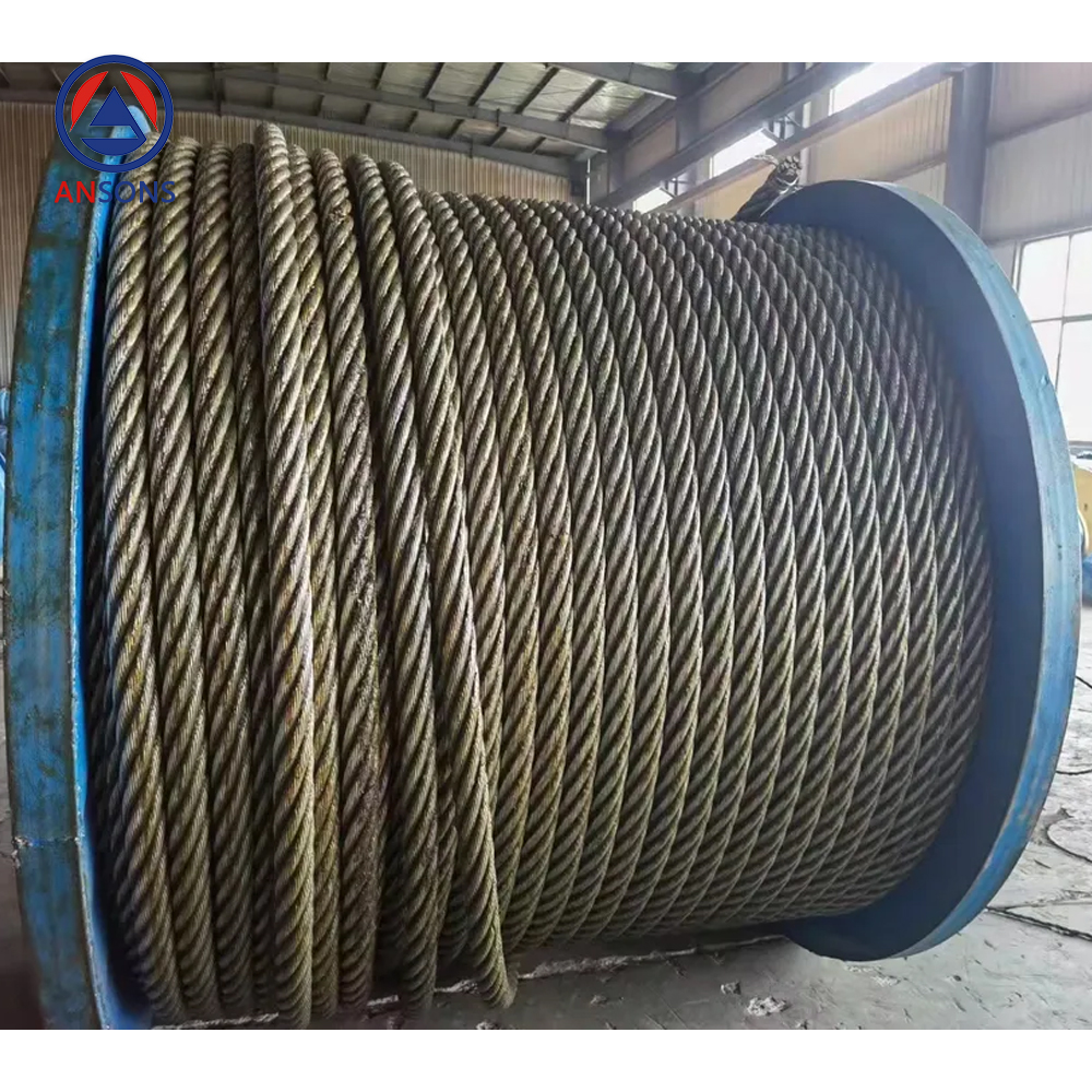 WUXI UNIVERSAL Elevator Wire Rope Steel 6mm 8mm 10mm 11mm 12mm 13mm 16mm  Ansons Lift Spare Parts