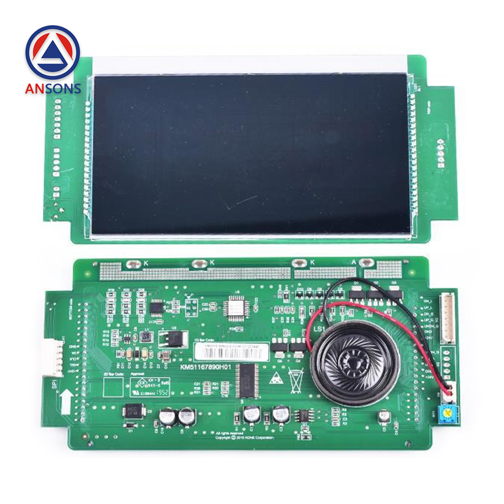 KONE Elevator LCD Liquid Crystal Transverse Display PCB Board KM51104206G01 KM51104209G02 KM51167889G02 KM51167889G03 KM51104200G019 Lift Spare Parts