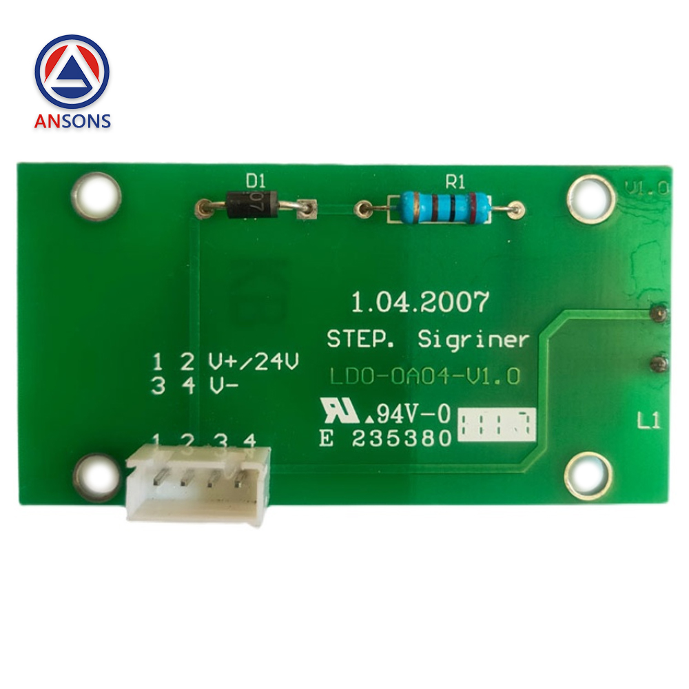 STEP Elevator Car Full Display PCB Board STEP.SIGRINER LD0-0A04-V1.0 Lift Spare Parts