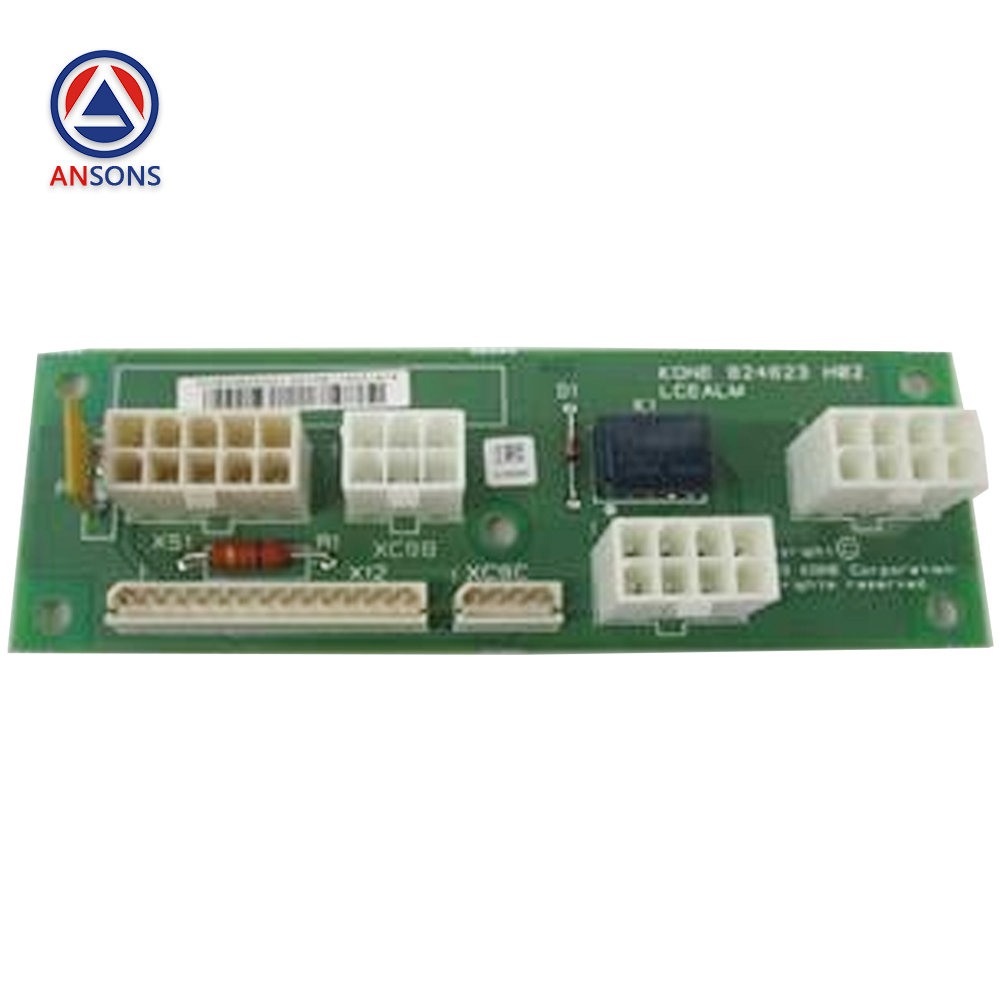 KONE Elevator KCEFCB Well Communication LCEALM PCB Audible & Visual Alarm Board KM824620G01 KM864623H02
