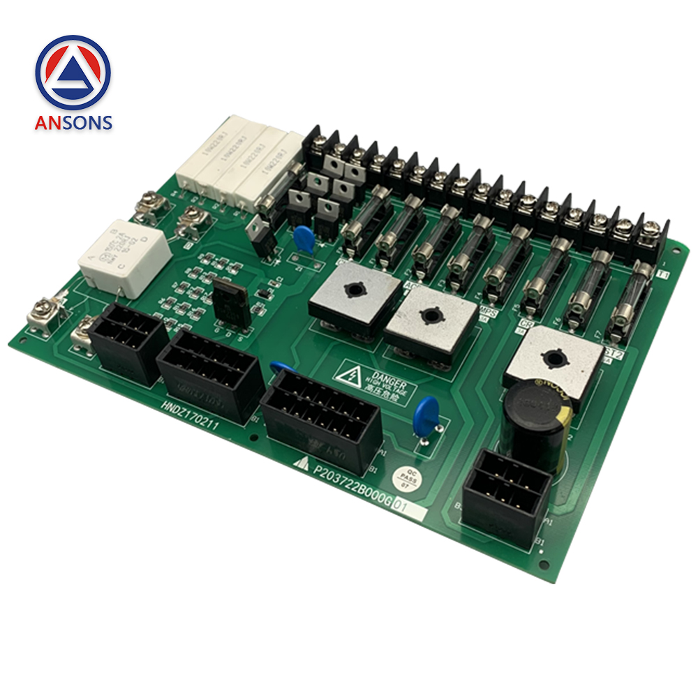 Mitsubishi Elevator Power Panel PCB Board P203722B000G01 P203722B000G03 KCN-710A Lift Spare Parts