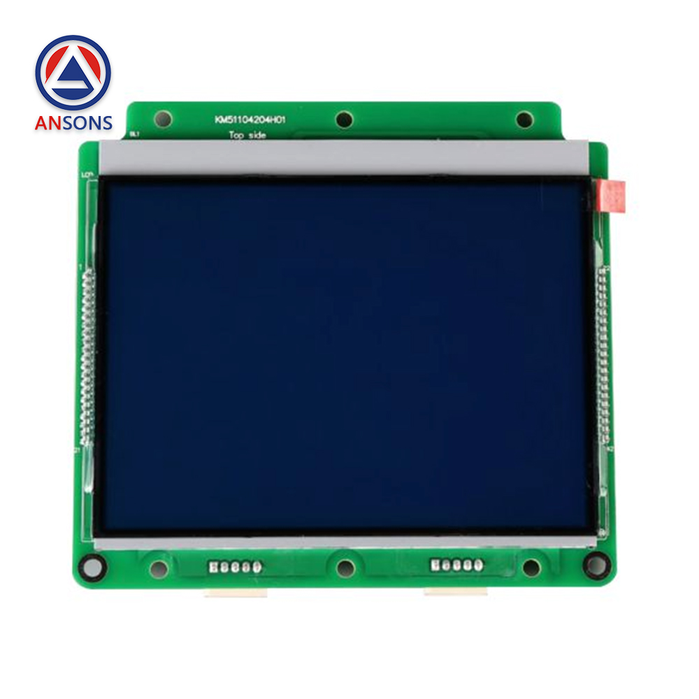 KONE Elevator 4.3-Inch Parallel LCD LOP HOP Blue / Black Screen Liquid Crystal Display PCB Board KM51104203G01 KM51104203G11 KM51104204H01