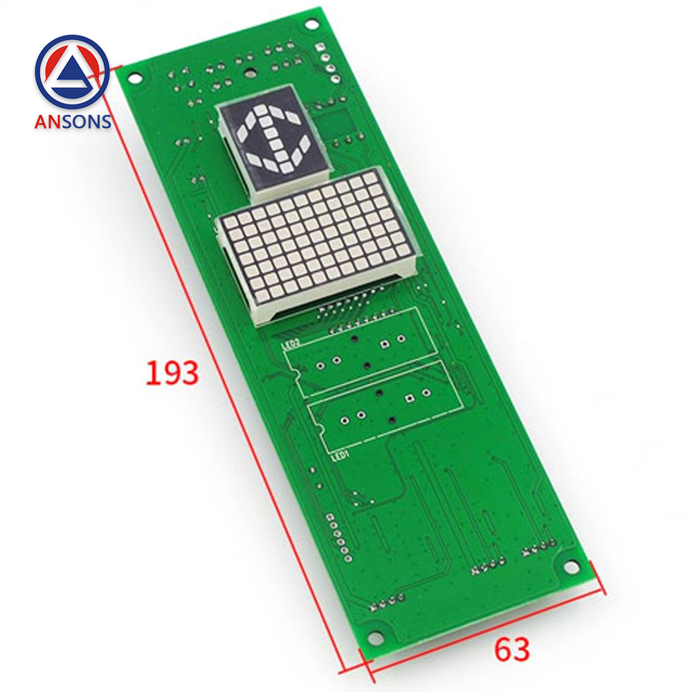 Hitachi Elevator LOP HOP Display PCB Board 65000238-V12 SCL-C5