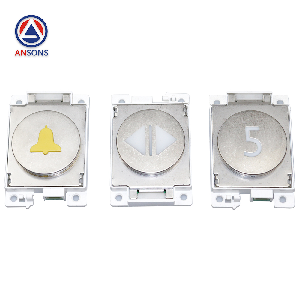Mitsubishi Elevator Button C5MS-1PW12D C5MS-1W12D C5MS-1B12D Lift Spare Parts