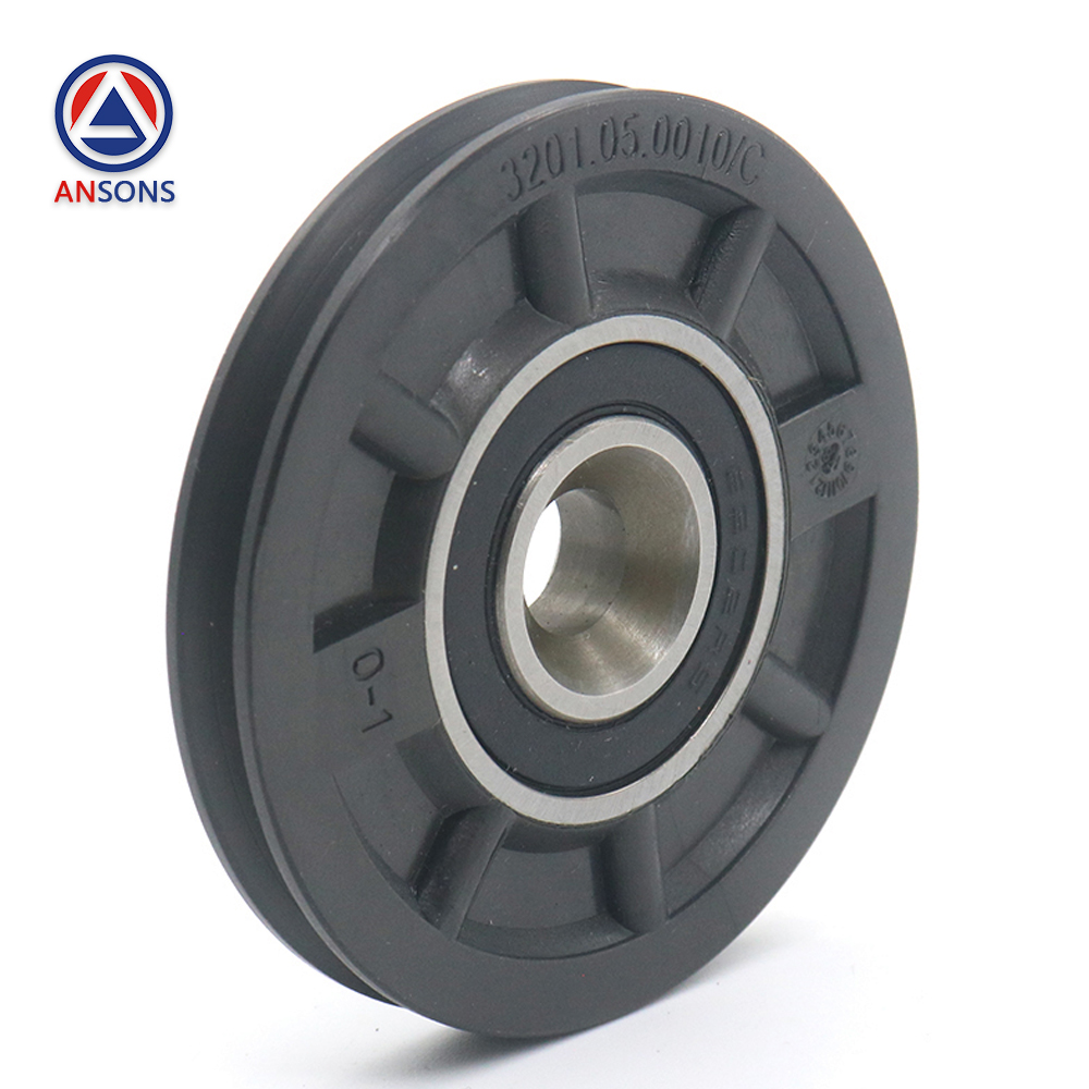 SELCOM Elevator Wire Rope Sheave Roller Pulley Door Hanging Wheel 64*9*6202 90*9*6202 MM For KONE / OTIS Lift