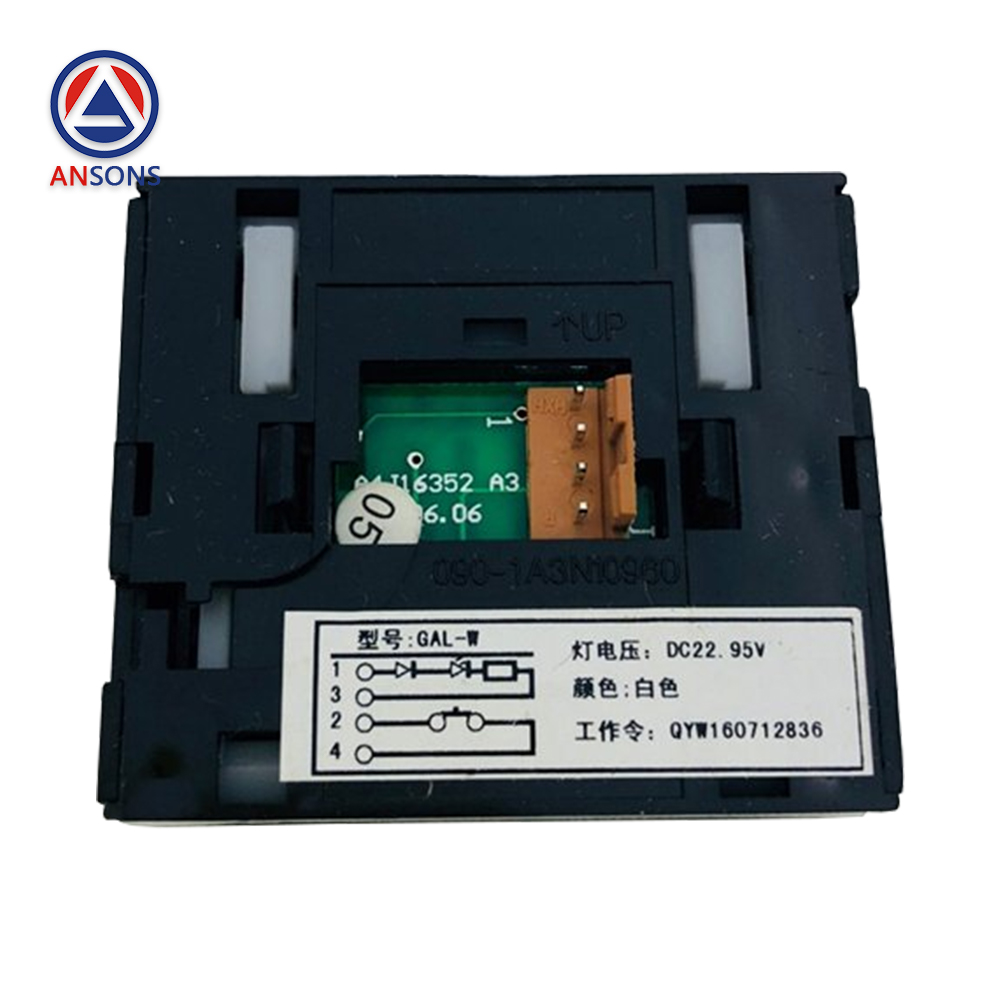 Hitachi Elevator LOP HOP Push Button GAL-W White Light