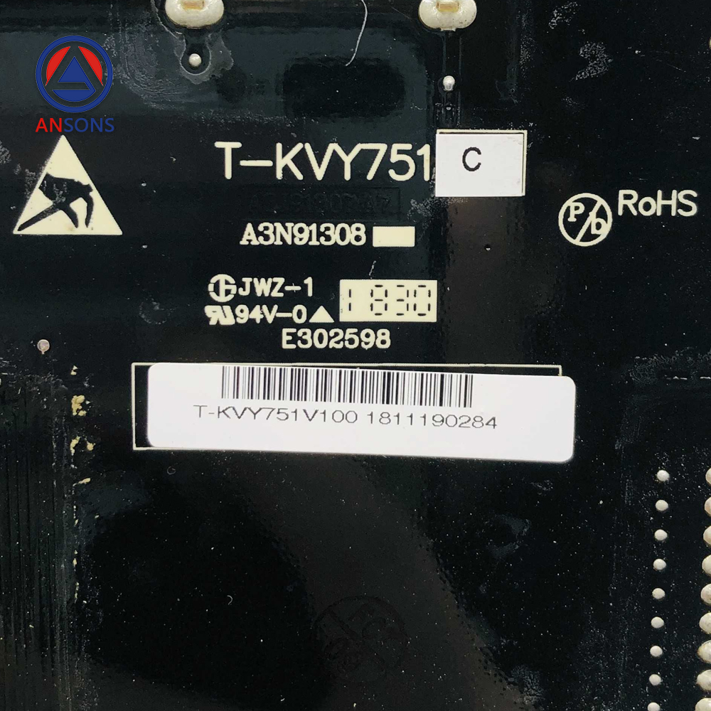 Toshiba Elevator CV630 LCD PCB Liquid Crystal Display Board T-KVY751C A3N91308