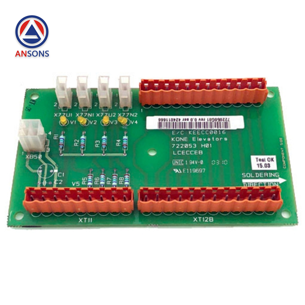 KONE Elevator LCECCB PCB Overload Switch Electronic Weighing Board KM722050G01 KM722053H01 Lift Spare Parts