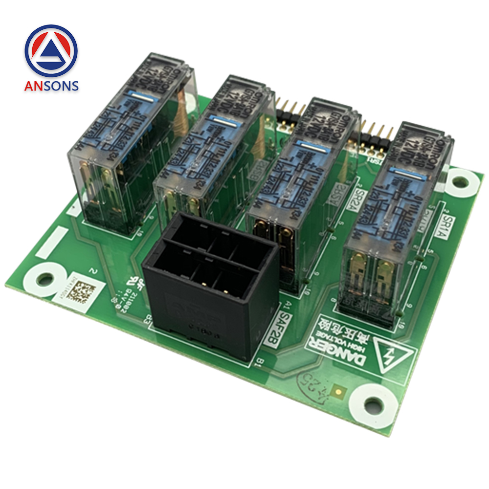 Mitsubishi Elevator Car Accidental Movement Device Detection Relay PCB Board P203701B001G01 P203702B001G01 Lift Spare Parts