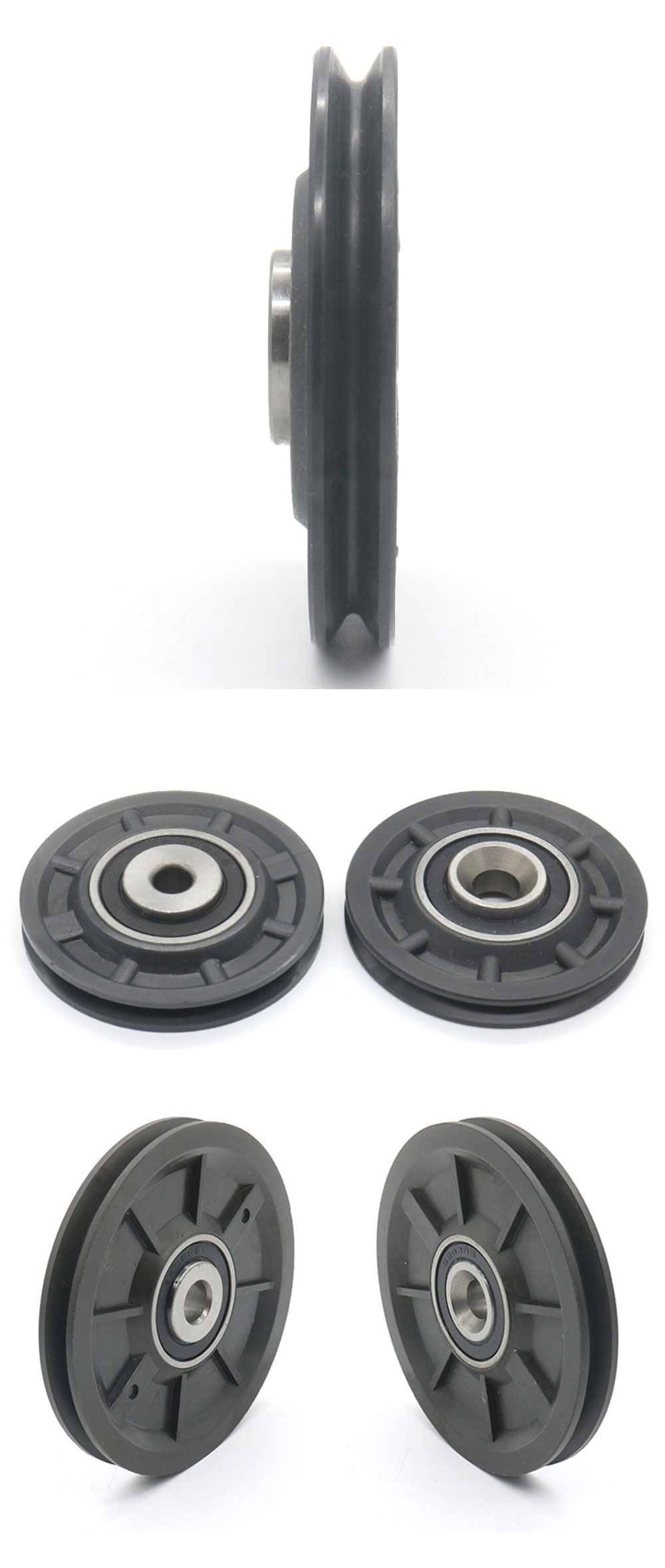 Elevator Wire Rope Sheave Roller Pulley Door Hanging Wheel 64*9