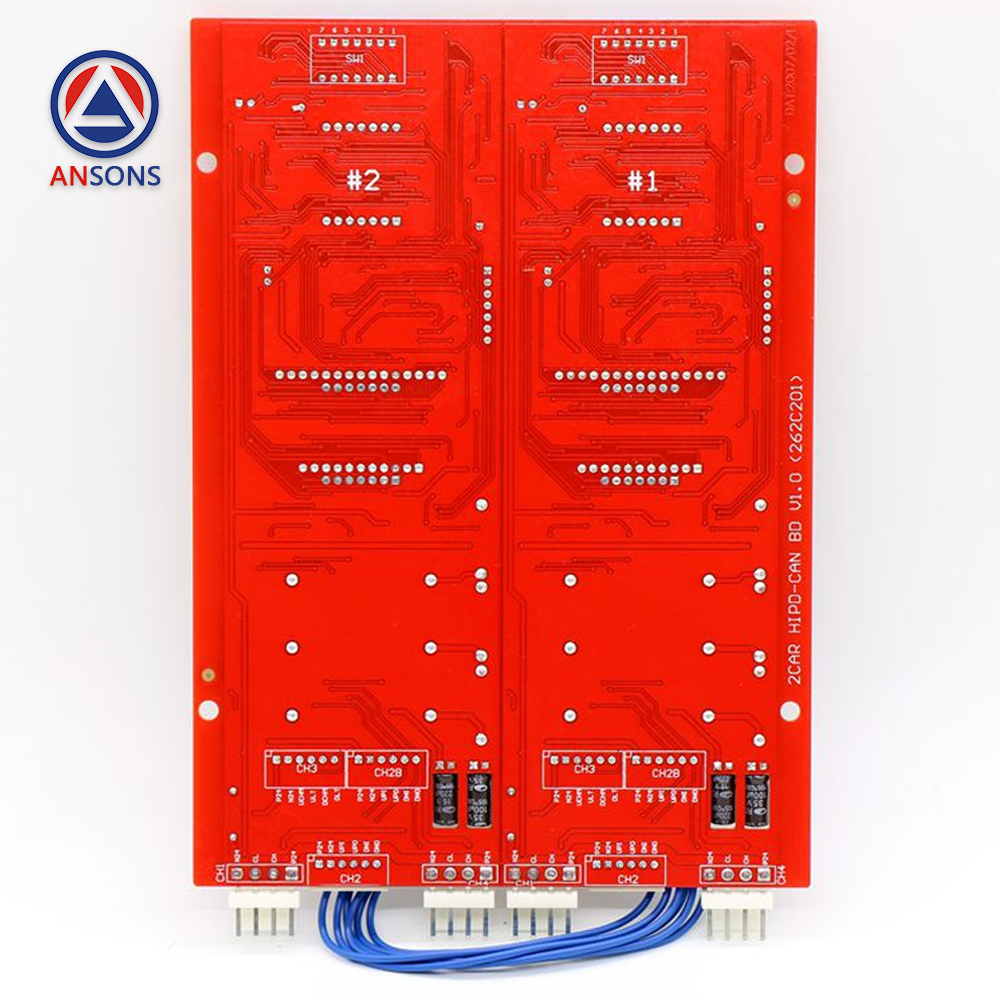 HYUNDAI Elevator Parallel Display PCB Board 2CAR HIPD-CAN BD V1.0 (262C201)