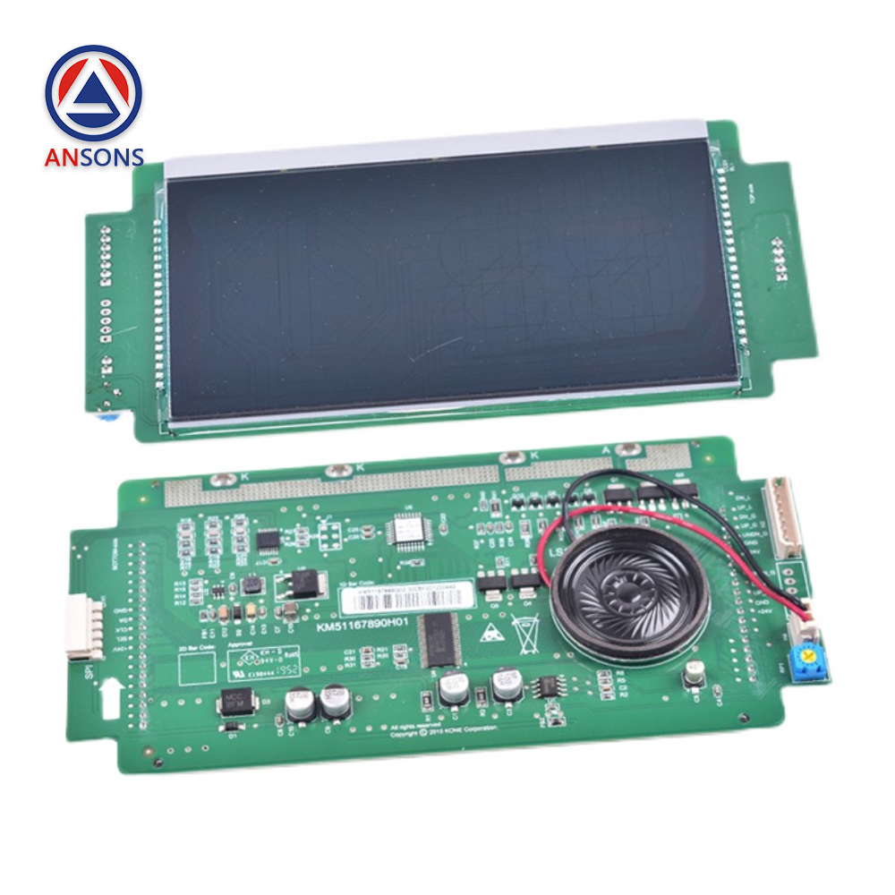 KONE Elevator LCD Liquid Crystal Transverse Display PCB Board KM51104206G01 KM51104209G02 KM51167889G02 KM51167889G03 KM51104200G019 Lift Spare Parts