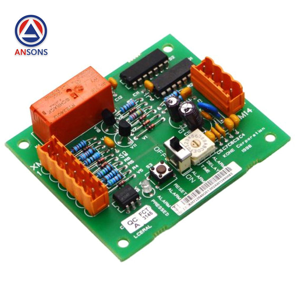 KONE Elevator Remote Alarm LCERAL Interface PCB Board KM722040G01 KM722043H01 Lift Spare Parts