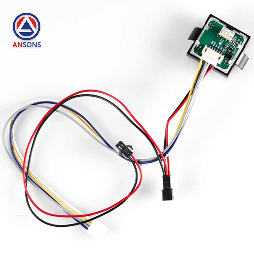 Hitachi Elevator Touchless Push Button Square / Circular Button Installation Size 31.5mm To 38.5mm Inductive Length 200mm