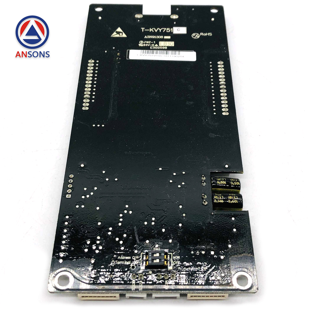 Toshiba Elevator CV630 LCD PCB Liquid Crystal Display Board T-KVY751C A3N91308