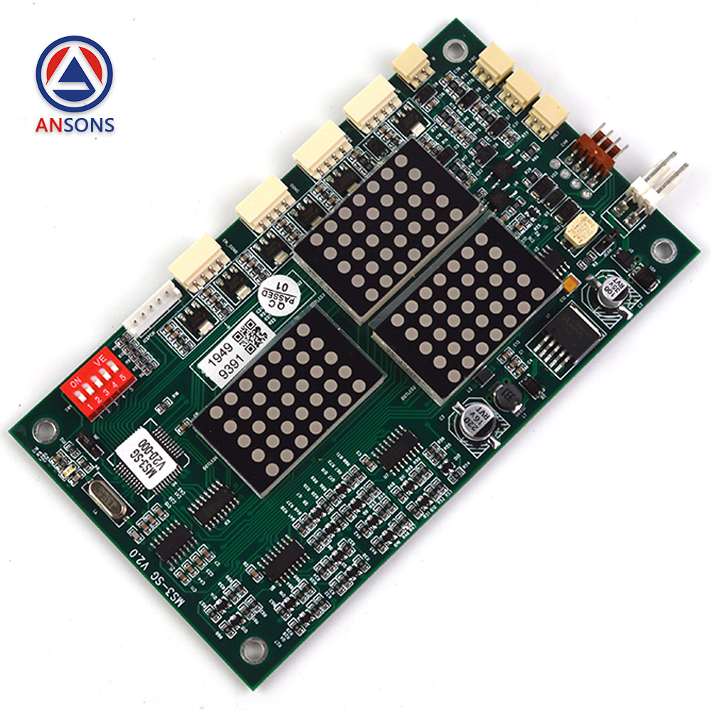ThyssenKrupp Elevator LOP HOP Display Panel PCB Board G264A MS3-SG