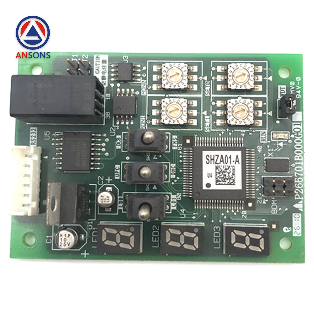 Mitsubishi Elevator Car Roof Maintenance PCB Board P266701B000G01 P266701B000G05 P266701B000G06 P266702B00G11