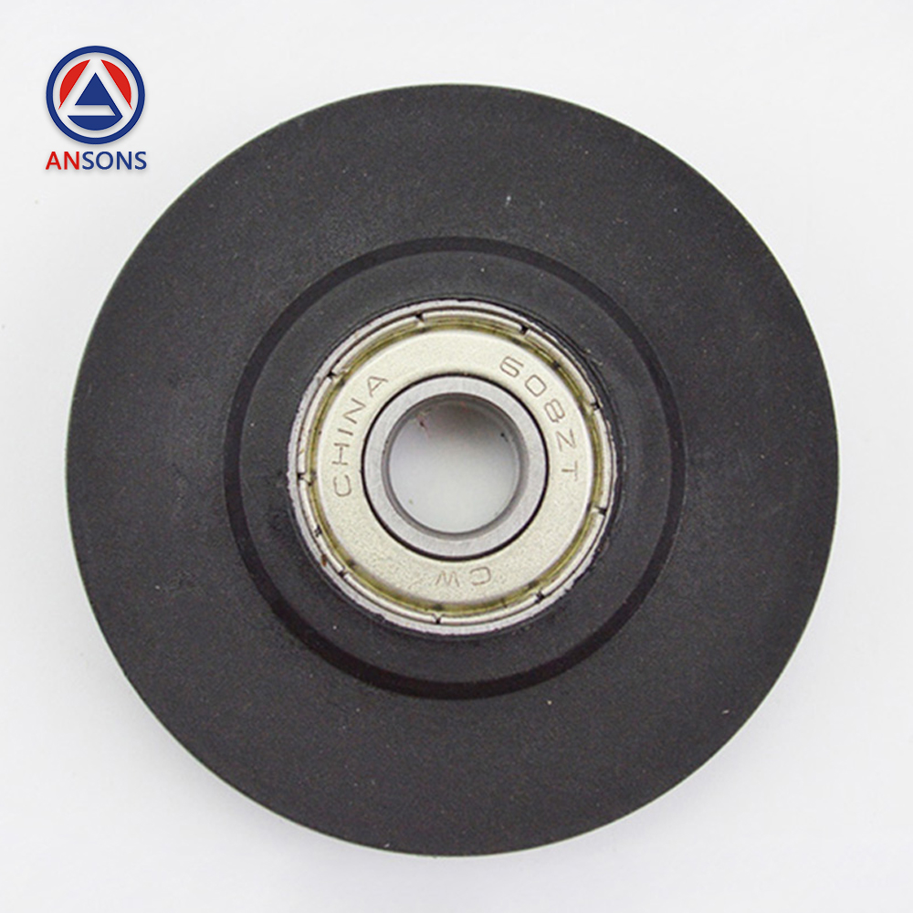 KONE Elevator Self Closing Rope Sheave Heavy Hammer Door Hanger Wheel Roller Wire Rope Pulley 48*5*608 48*5*608ZT 608ZT MM