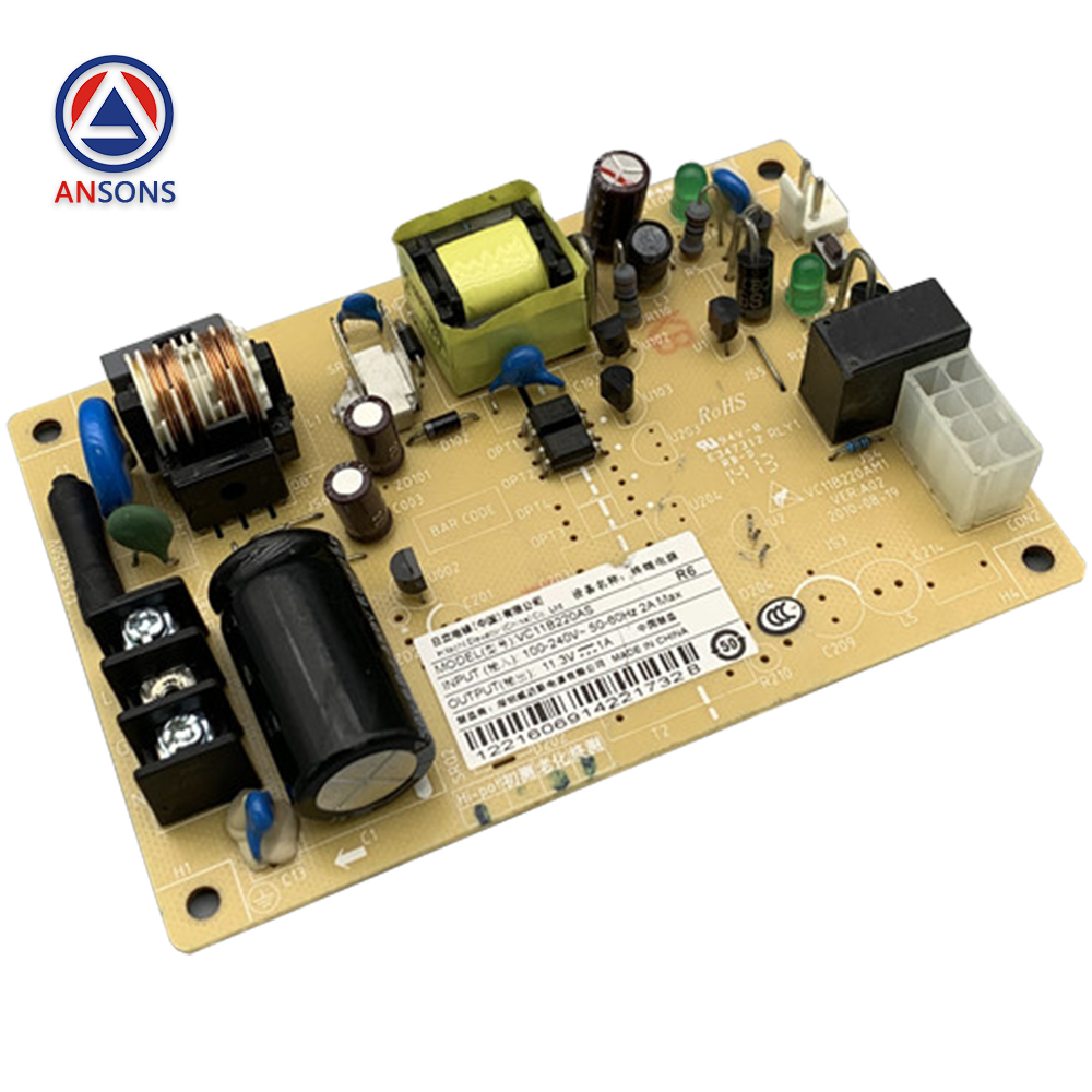 Hitachi Elevator Intercom Terminal Car Roof Power PCB Board VC11B220AS-R6 VC11B220AM1