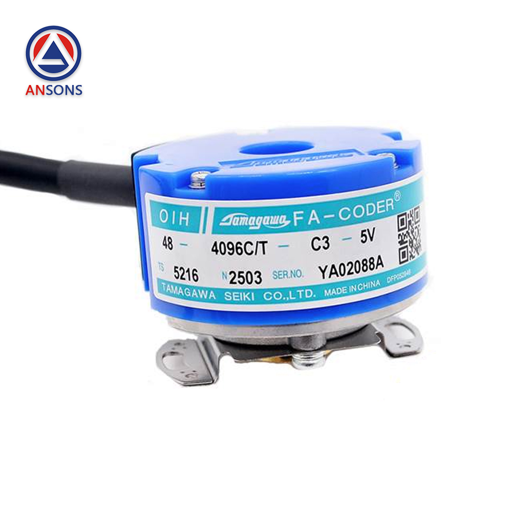 Tamagawa For Toshiba Elevator Encoder TS5216N2503 OIH FA-CODER 48-4096C/T-C3-5 Lift Spare Parts