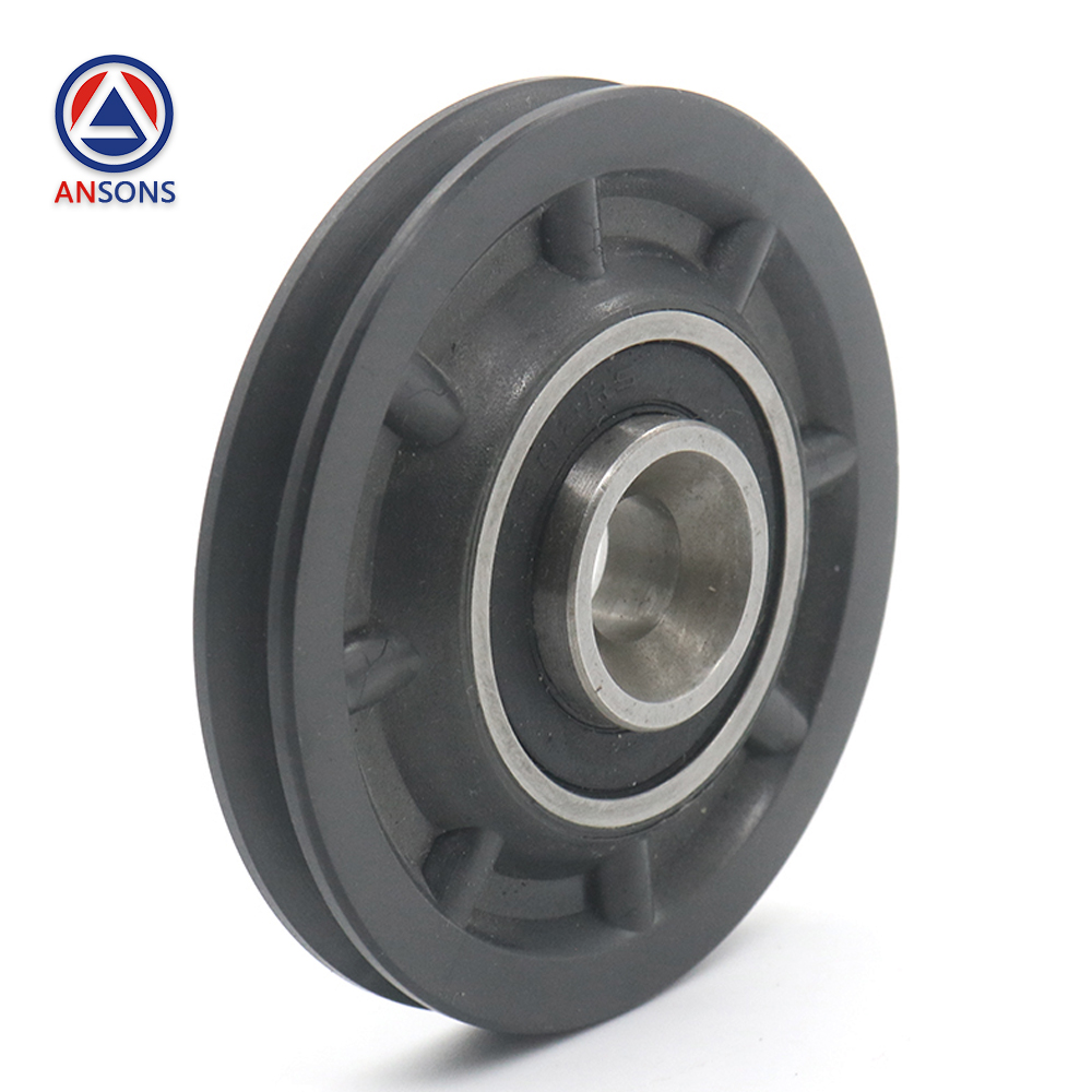 SELCOM Elevator Wire Rope Sheave Roller Pulley Door Hanging Wheel 64*9*6202 90*9*6202 MM For KONE / OTIS Lift