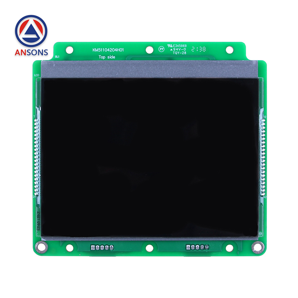 KONE Elevator 4.3-Inch Parallel LCD LOP HOP Blue / Black Screen Liquid Crystal Display PCB Board KM51104203G01 KM51104203G11 KM51104204H01