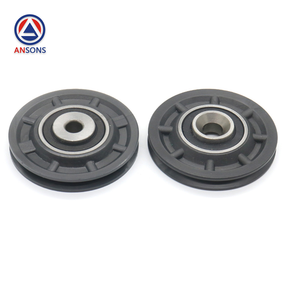 SELCOM Elevator Wire Rope Sheave Roller Pulley Door Hanging Wheel 64*9*6202 90*9*6202 MM For KONE / OTIS Lift