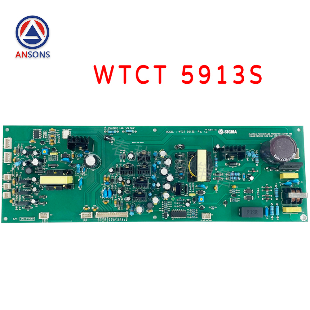 LG SIGMA Elevator Drive Power PCB Board WTCT 5911 REV2.0 REV1.0 WTCT 5913S