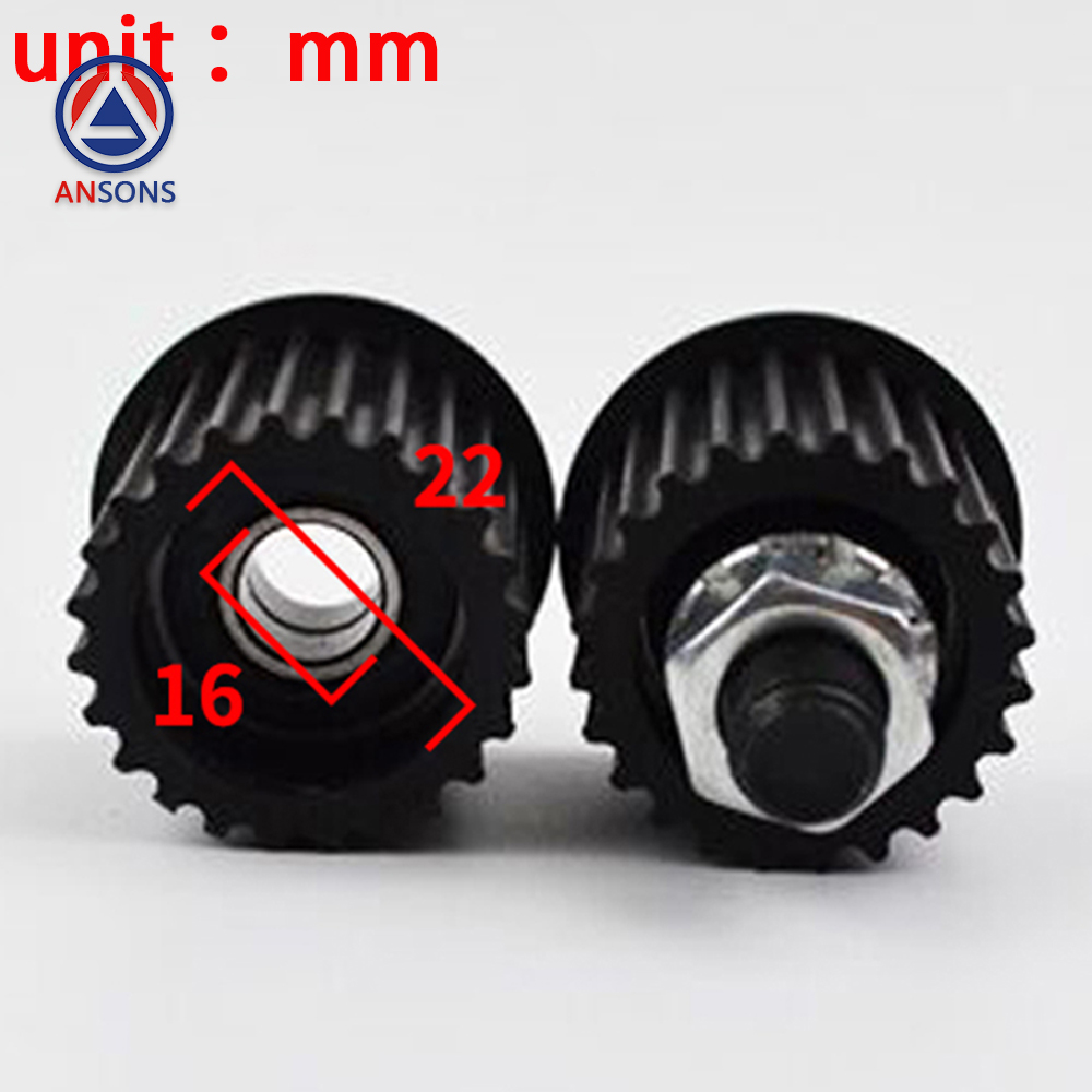 KONE Elevator Door Machine Belt Roller Synchronous Door Machine Pulley M12