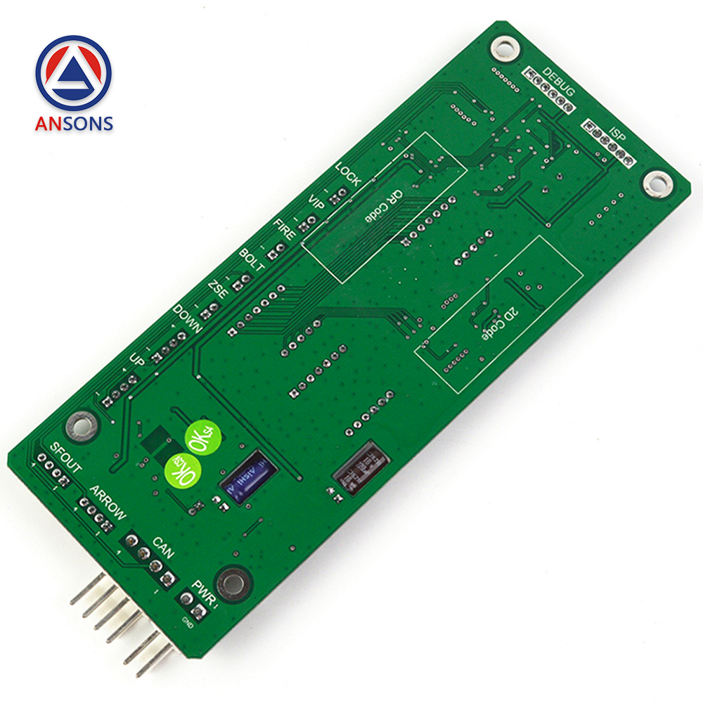 ThyssenKrupp Elevator Display Panel PCB Board MS3-E V2.0 MS5-E 2.1 MS3-E V3.0